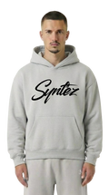HOODIE SYNTHEZ FULL LOGO GREY/BLACK