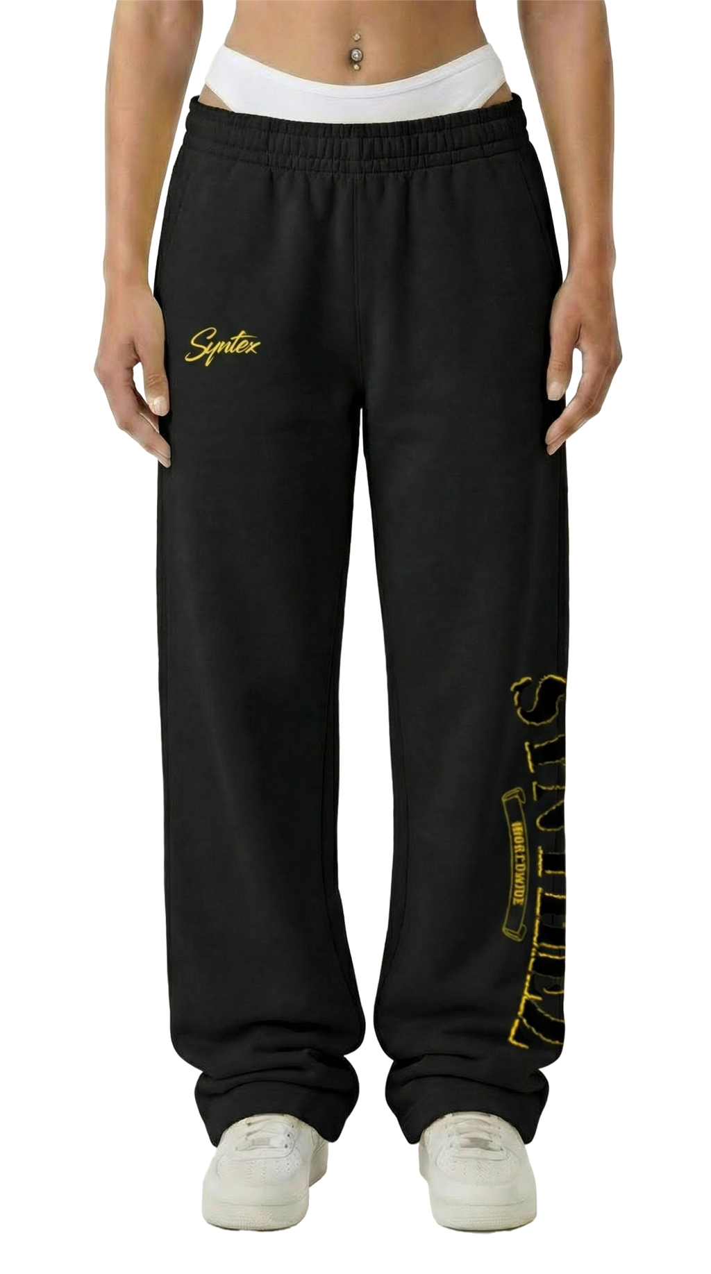 CHROME JOGGER BLACK/YELLOW