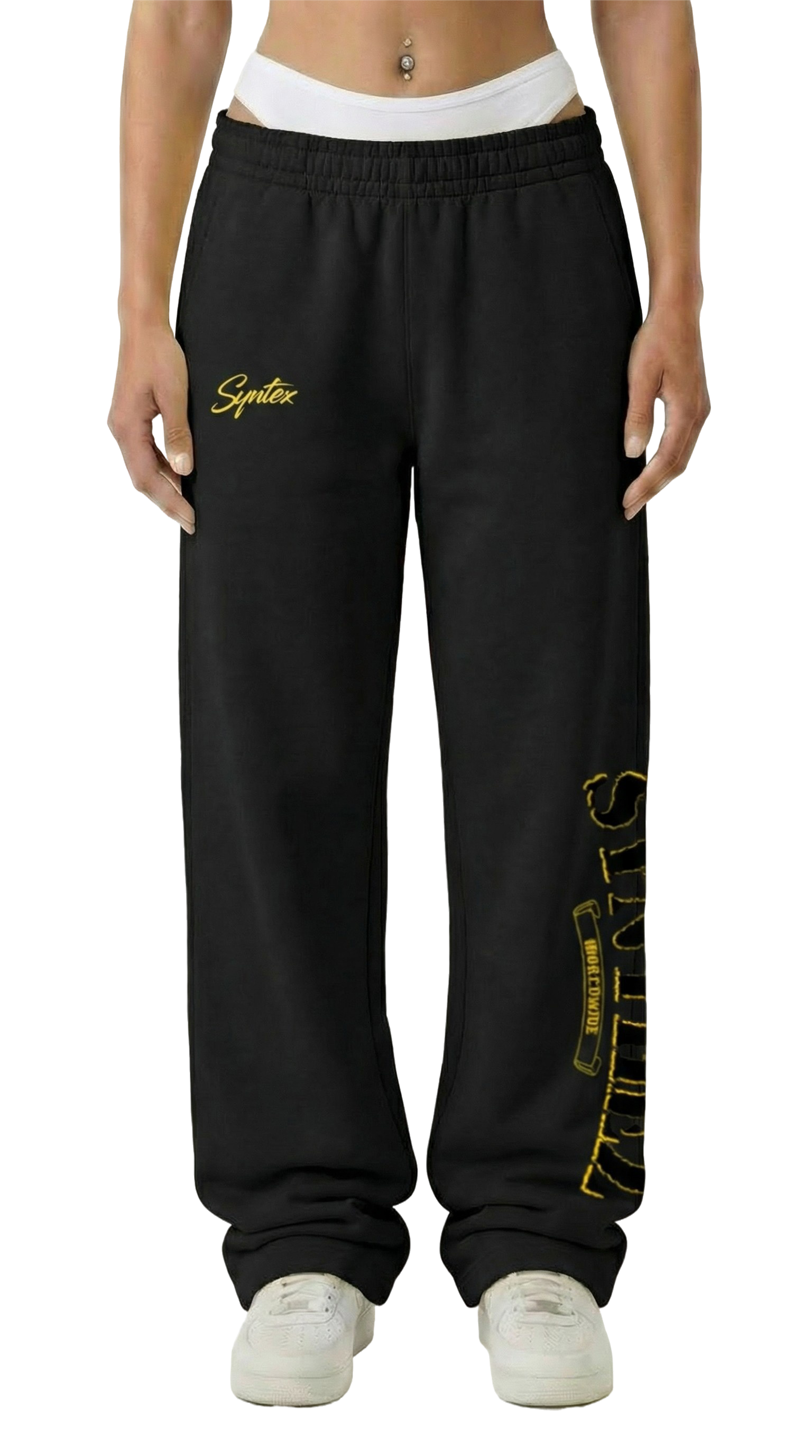 CHROME JOGGER BLACK/YELLOW