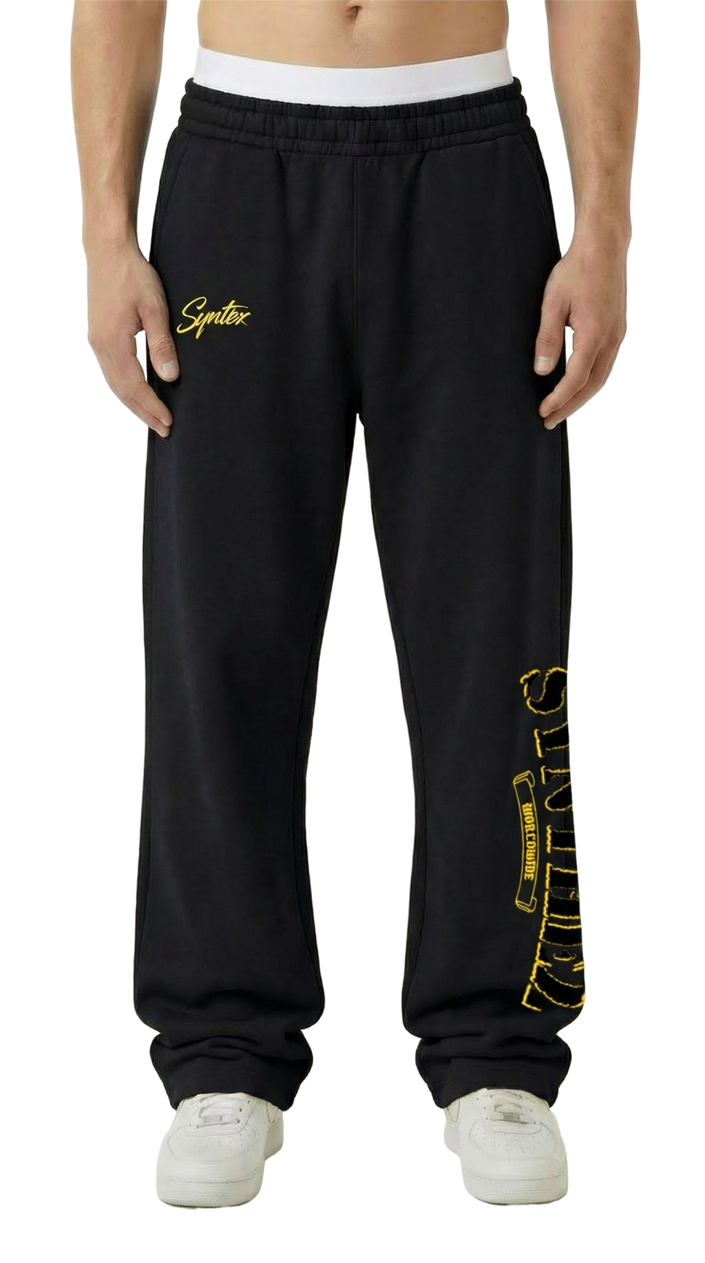 CHROME JOGGER BLACK/YELLOW
