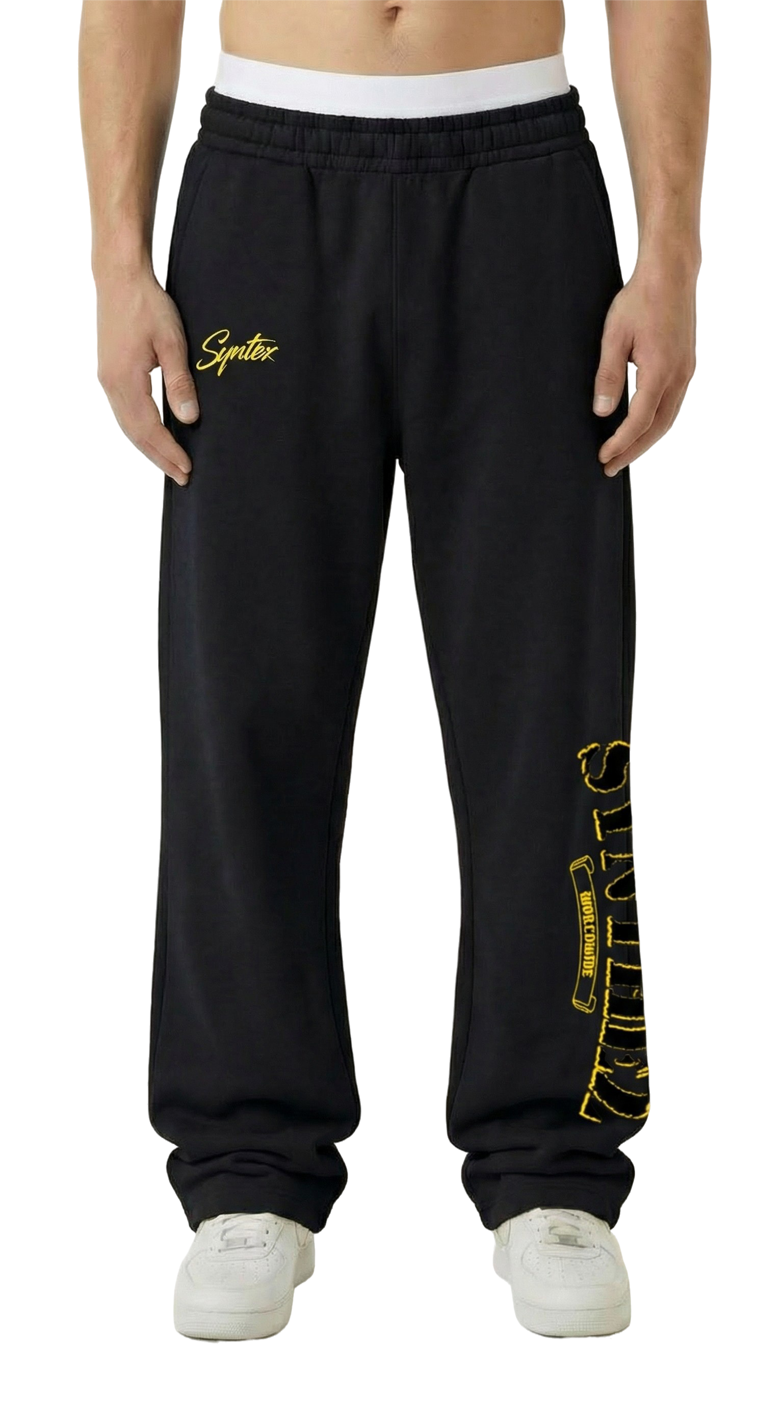 CHROME JOGGER BLACK/YELLOW