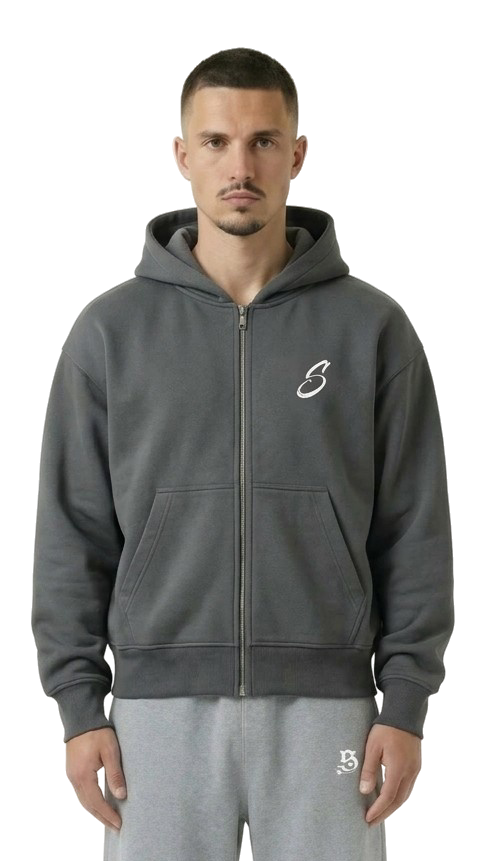 RIDE LOW ZIPPER DARK GREY