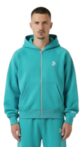 BASIC ZIPPER TIFFANY BLUE