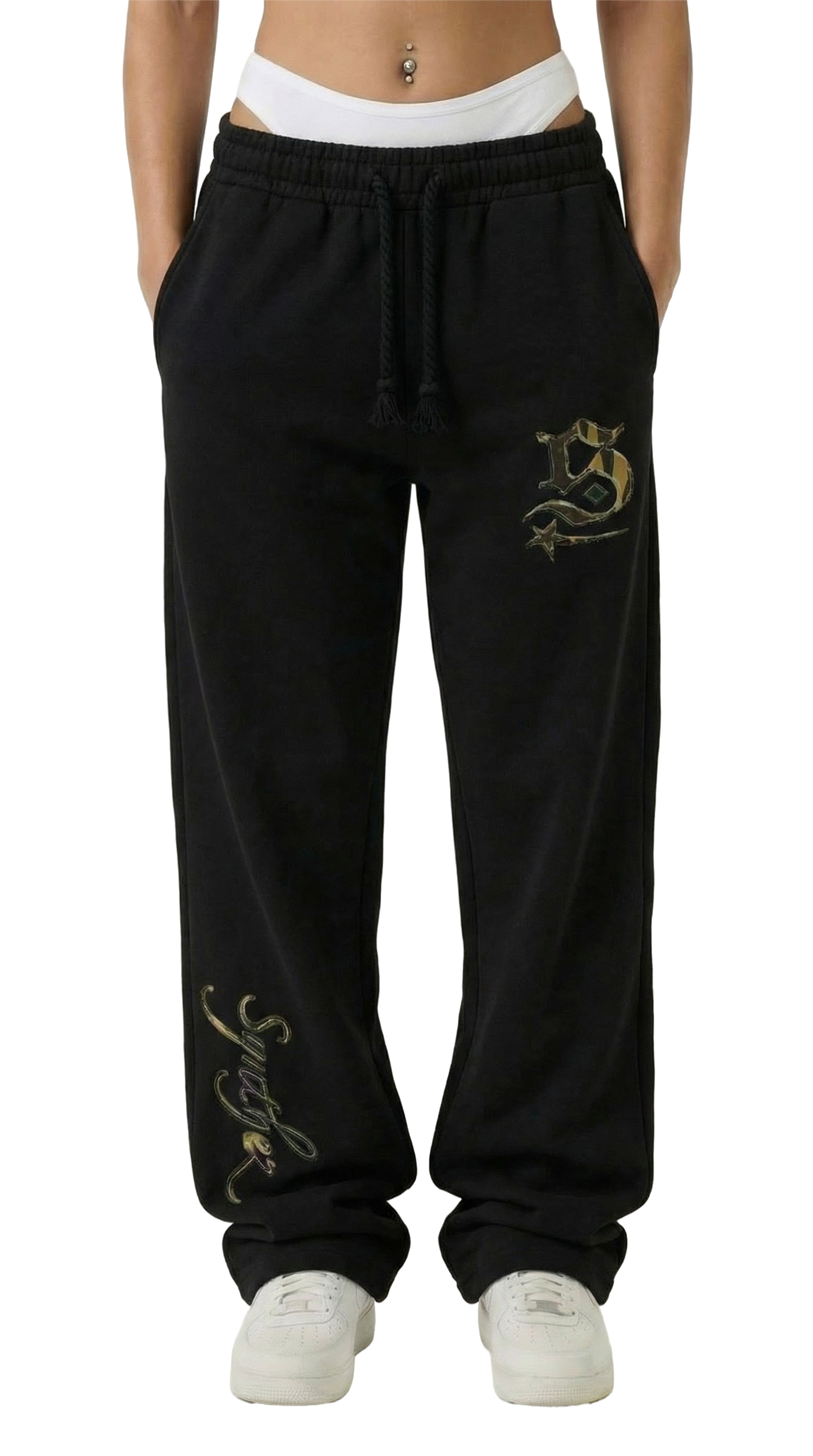 JOGGER BLACK/CAMOUFLAGE