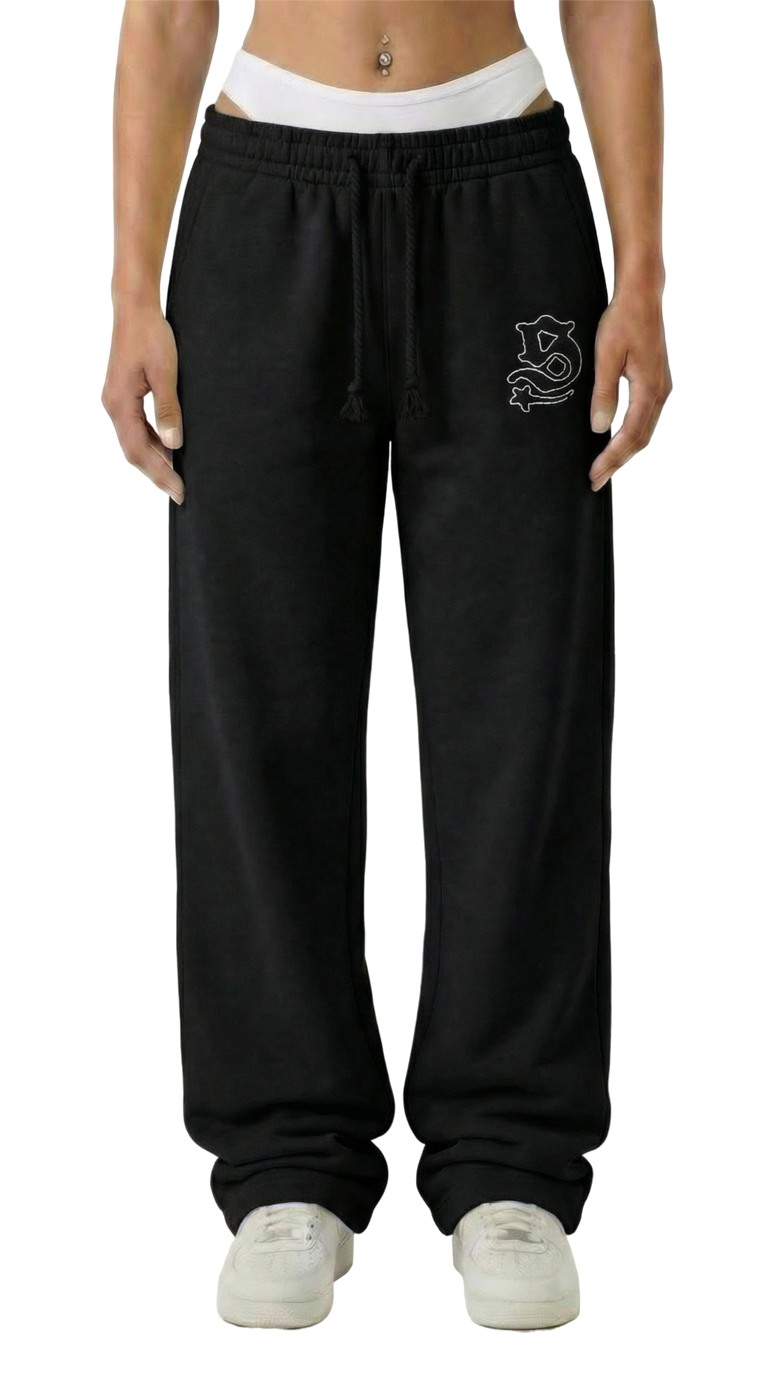 JOGGER BLACK PATCHIE