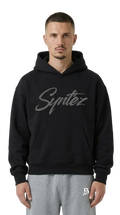HOODIE SYNTHEZ LOGO BLACK/GREY