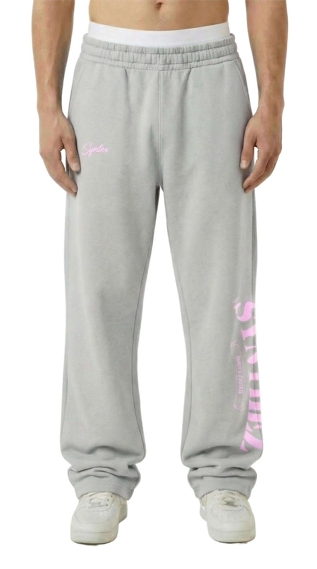 CHROME JOGGER GREY/PINK