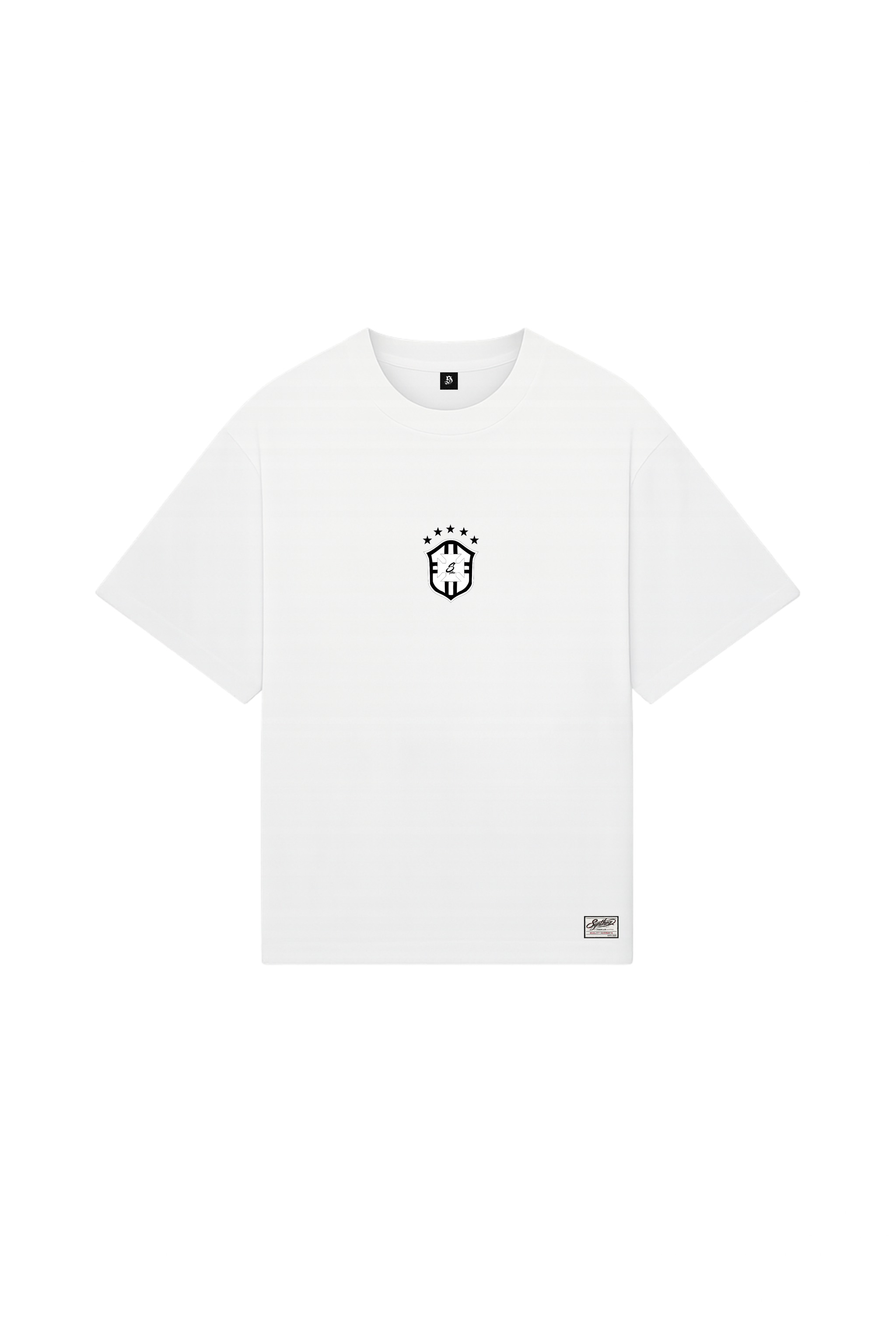BRAZIL T-SHIRT WHITE/BLACK