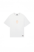 BRAZIL T-SHIRT WHITE/ORANGE