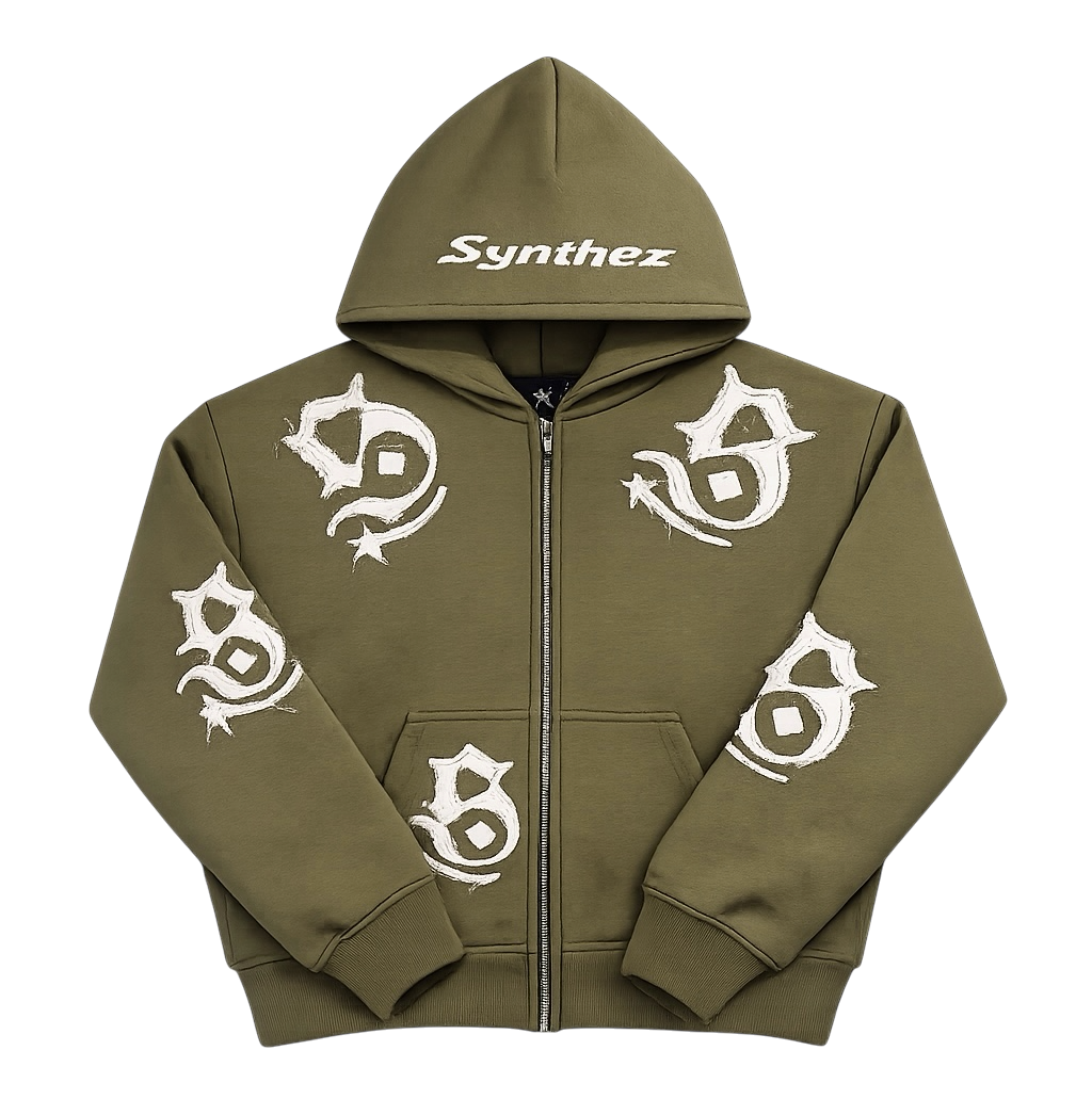 PATCH ZIPPER KHAKI