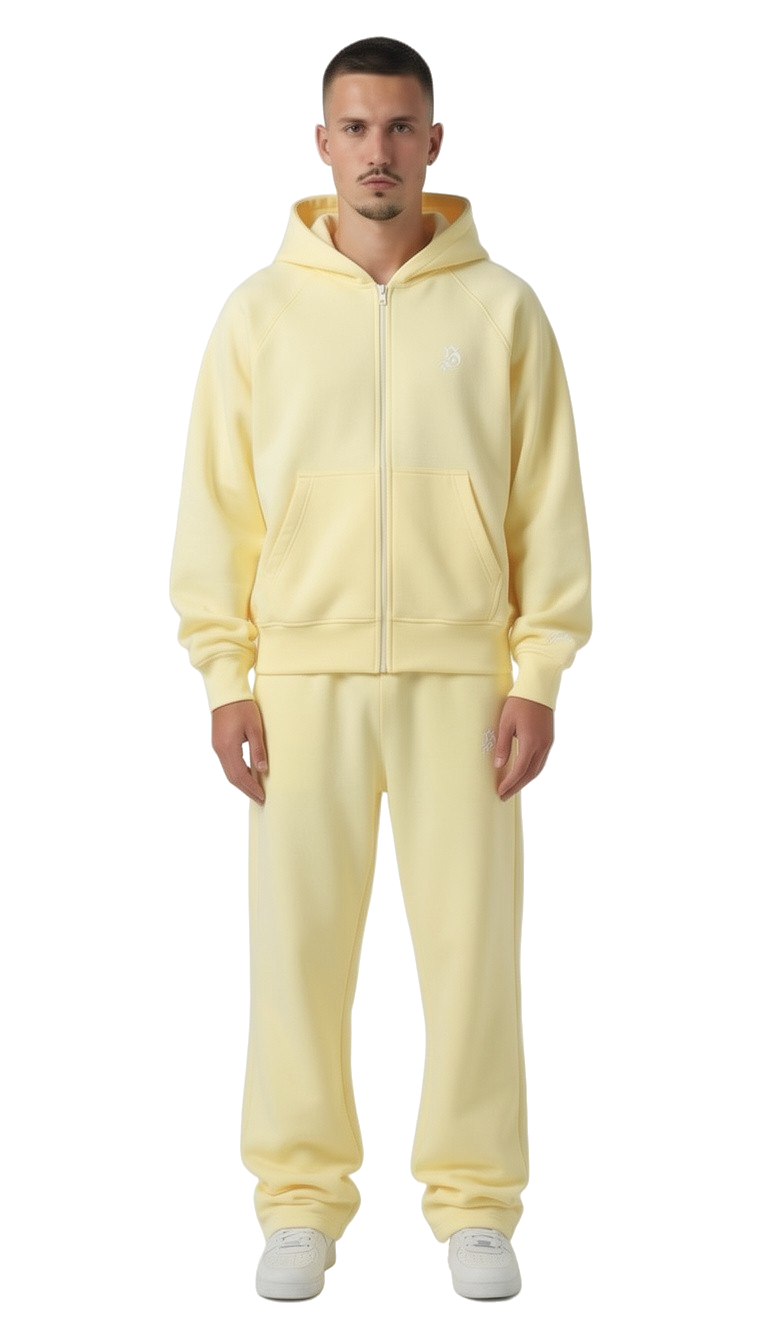 BASIC JOGGER BEIGE/YELLOW