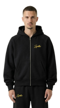 CHROME ZIPPER BLACK/YELLOW