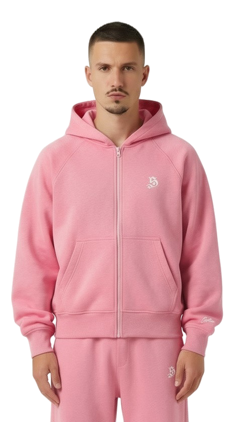BASIC ZIPPER PINK