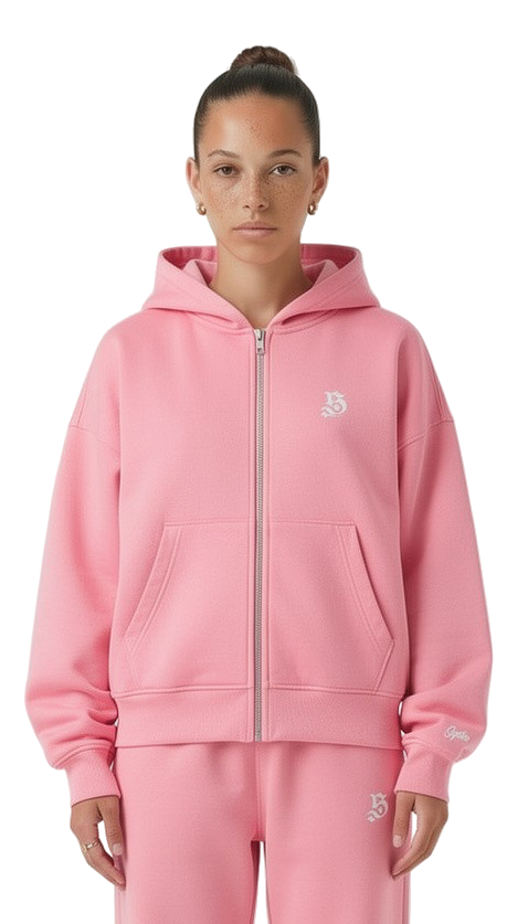 BASIC ZIPPER PINK