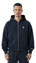 BASIC ZIPPER NAVY BLUE