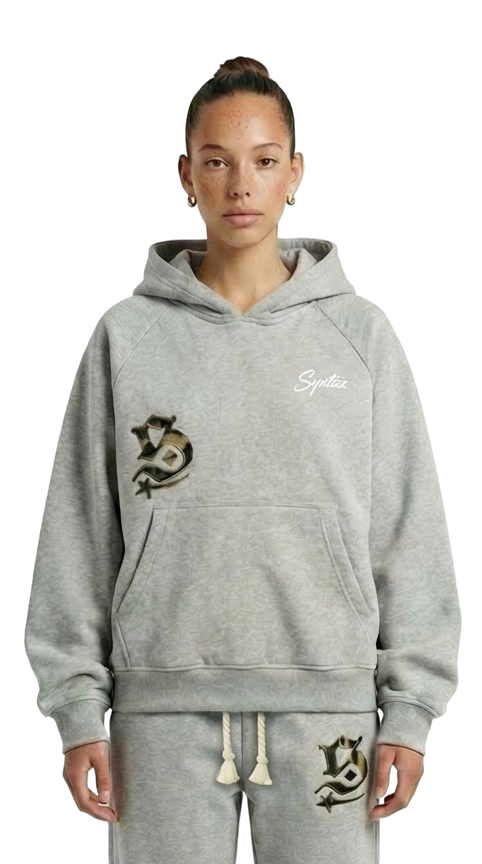 HOODIE GREY/CAMOUFLAGE