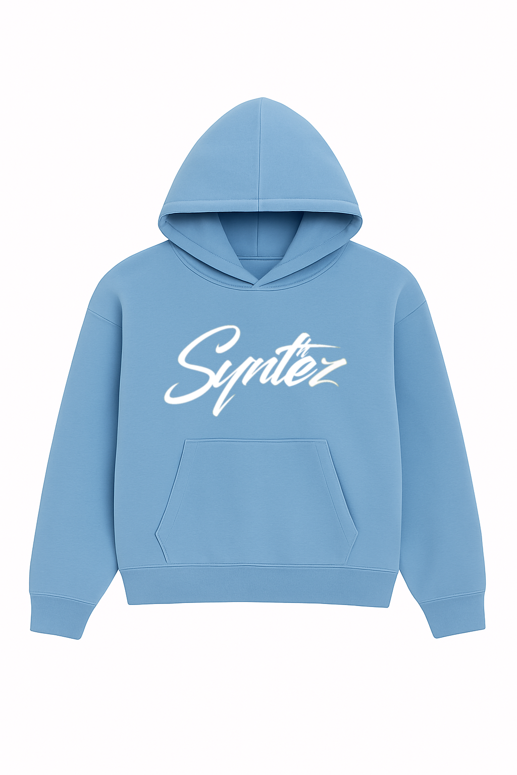 HOODIE SYNTHEZ LOGO BLUE/WHITE