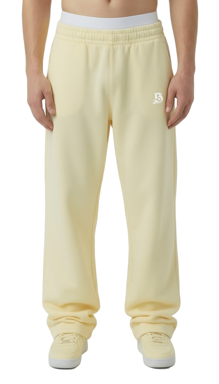 BASIC JOGGER BEIGE/YELLOW
