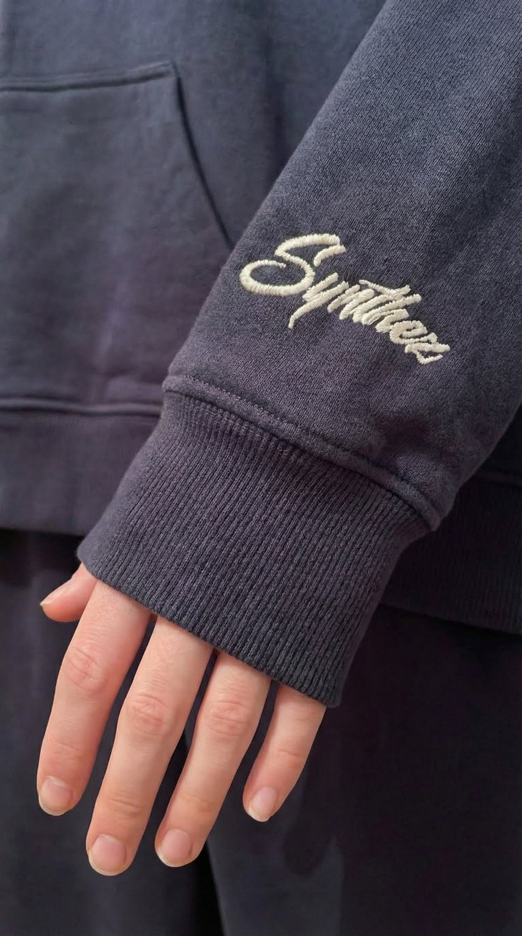 BASIC ZIPPER NAVY BLUE
