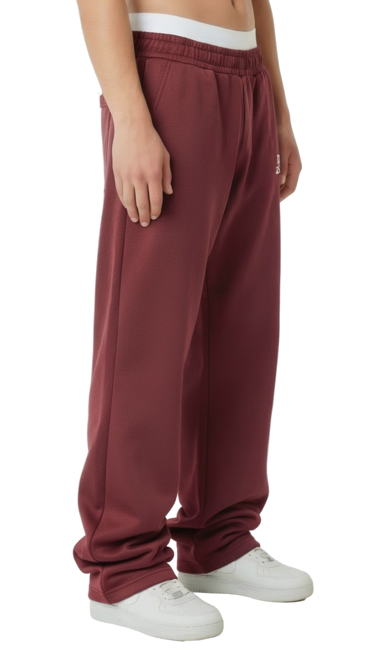 BASIC JOGGER WINE RED