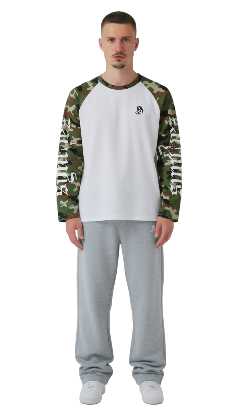 LONGSLEEVE CAMOUFLAGE GREEN