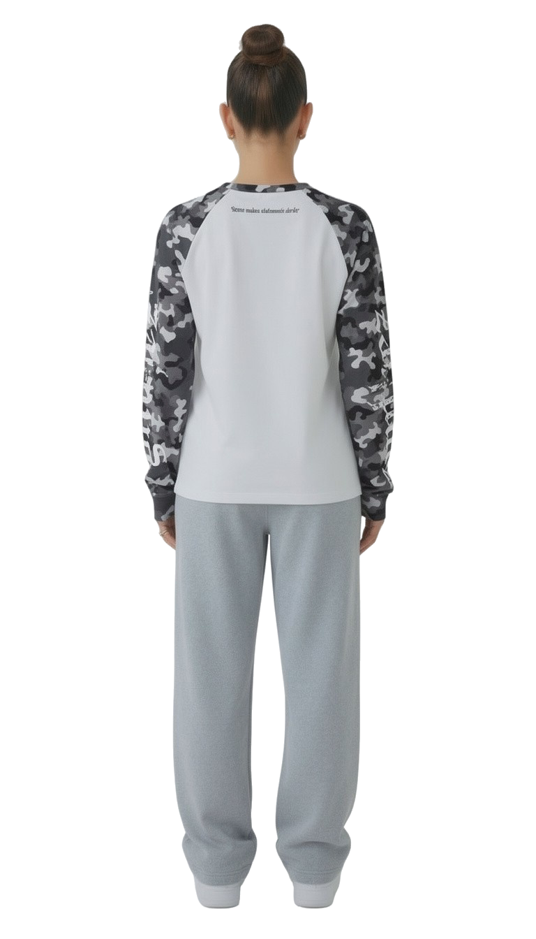 LONGSLEEVE CAMOUFLAGE BLACK