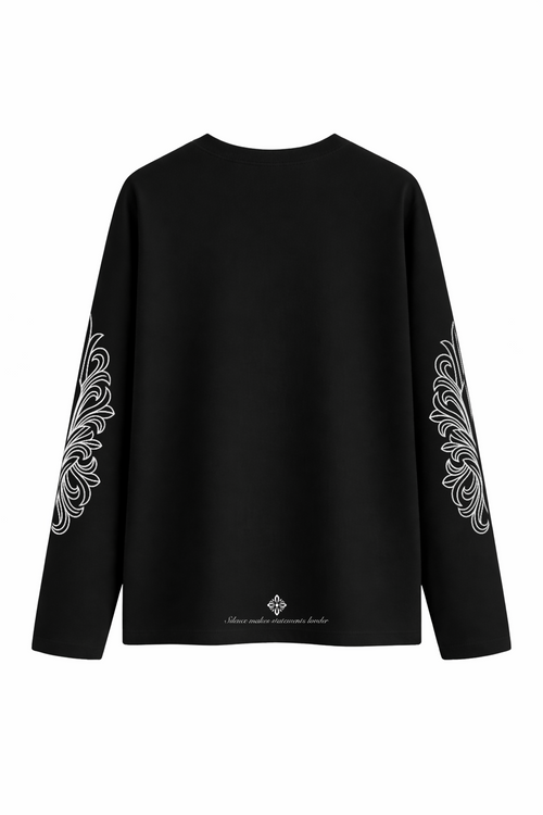 LONGSLEEVE WORLDWIDE BLACK