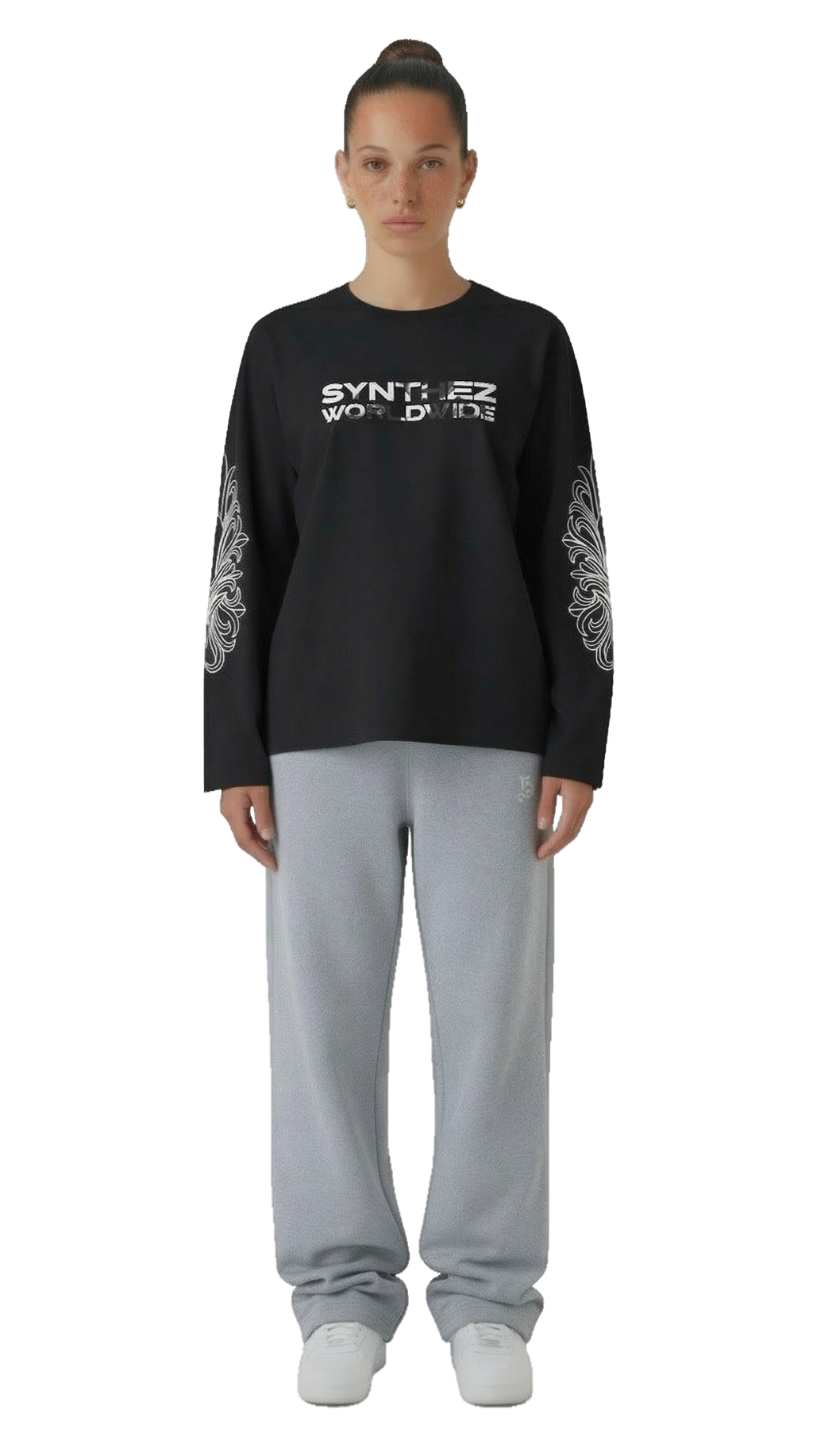 LONGSLEEVE WORLDWIDE BLACK