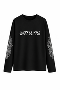 LONGSLEEVE WORLDWIDE BLACK