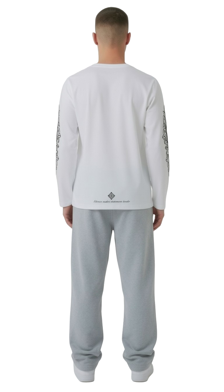LONGSLEEVE WORLDWIDE WHITE