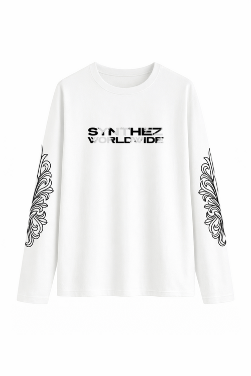 LONGSLEEVE WORLDWIDE WHITE