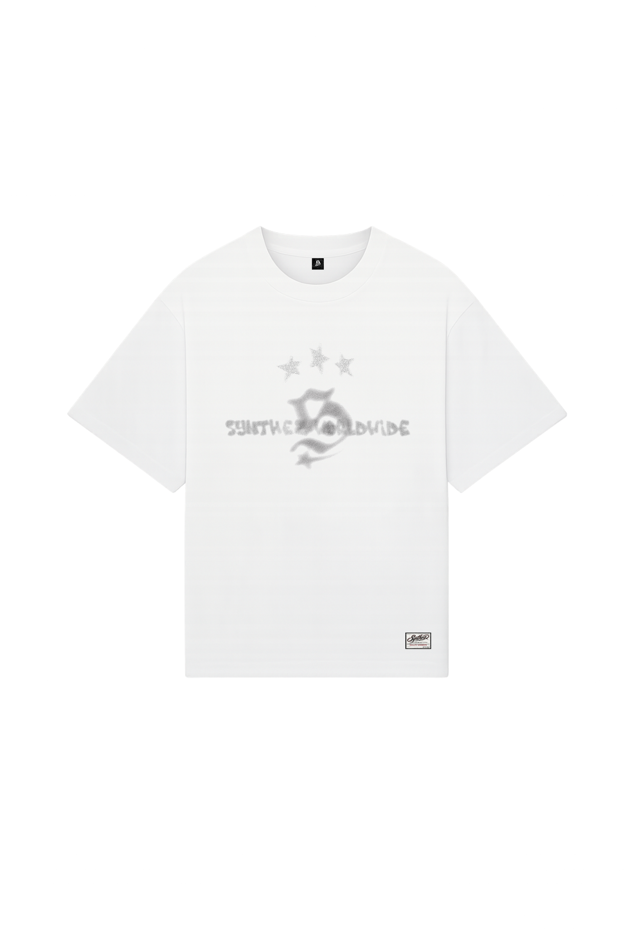 T-shirt star white